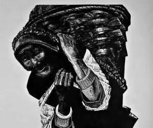 《彝族老妪》：代大权刀痕为墨，刻尽凉山岁月长